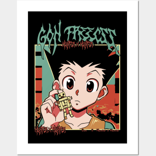 Gon HunterXHunter Posters and Art